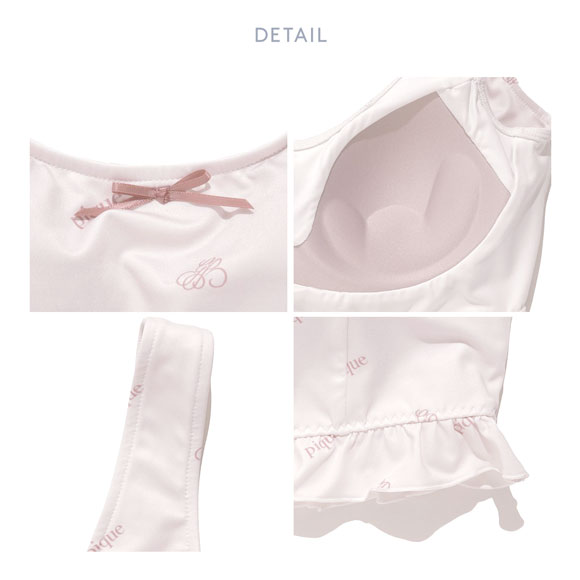 ジェラートピケ スリープ モノグラム柄 ナイトブラ ブラジャー gelato pique ジェラピケ