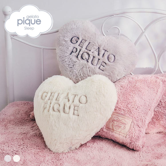 ジェラートピケ スリープ ハートファークッション ジェラピケ gelato pique Sleep