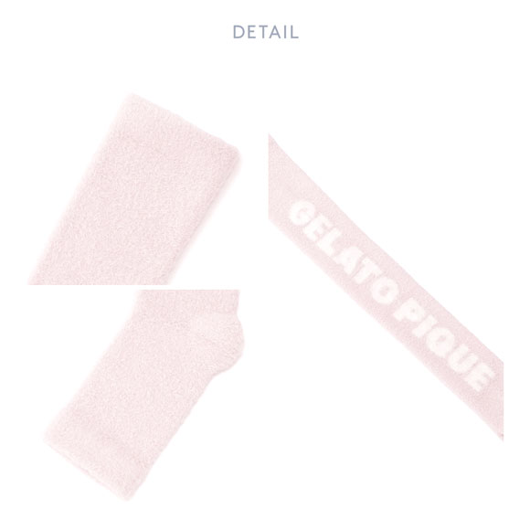 ジェラートピケ スリープ レディース トラベルグッズ ロゴジャガード着圧ソックス ジェラピケ gelato pique Sleep