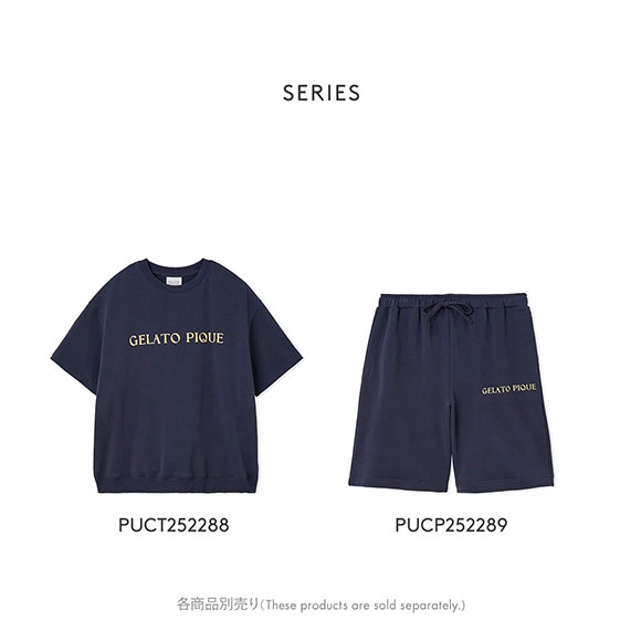 ジェラートピケ ユニセックス 裏毛ハーフパンツ ジェラピケ ルームウェア gelato pique UNISEX
