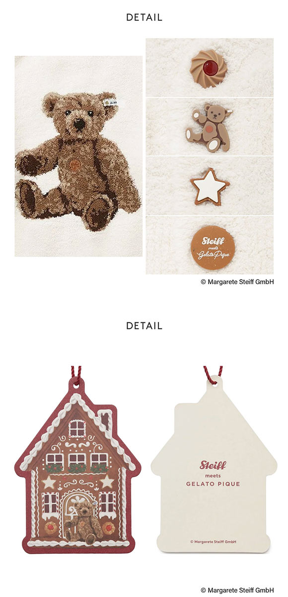 ジェラートピケ 【Steiff】【UNISEX】パウダージャガードカーディガン Steiff】【UNISEX】パウダージャガードカーディガン(トップス)｜ルーム