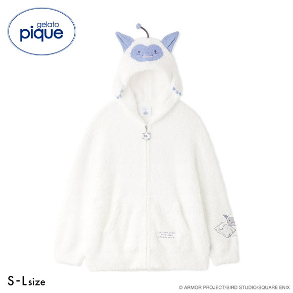 ジェラートピケ ユニセックス ドラゴンクエスト わたぼうパーカ ジェラピケ gelato pique UNISEX DRAGON QUEST