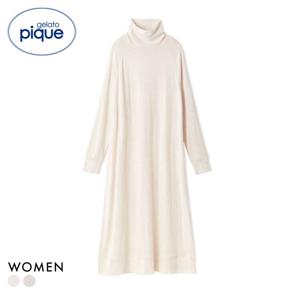 ジェラートピケ レディース スノーワンピース ジェラピケ パジャマ