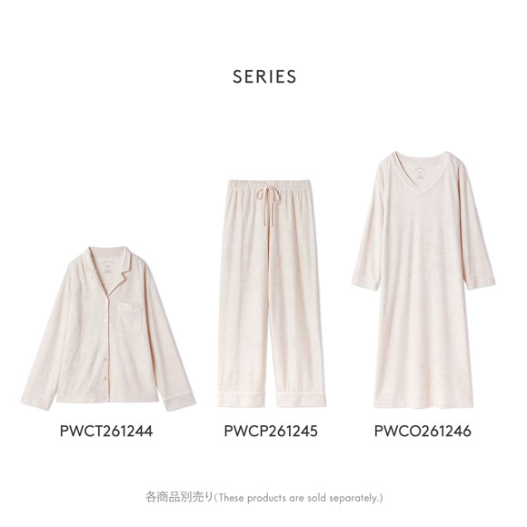 ジェラートピケ レディース パイルワンピース ジェラピケ パジャマ