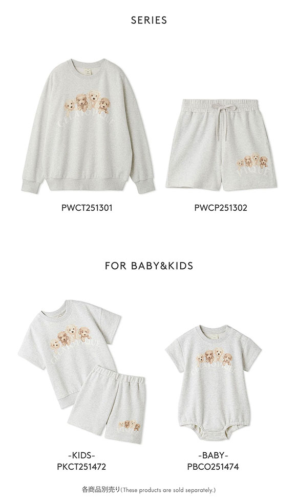 ジェラートピケ レディース トイプードル裏毛ショートパンツ ジェラピケ パジャマ ルームウェア gelato pique