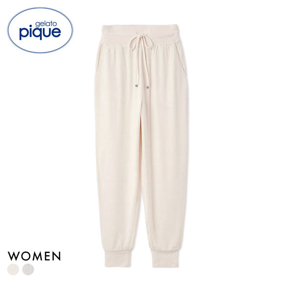 ジェラートピケ レディース スノーロングパンツ ジェラピケ パジャマ