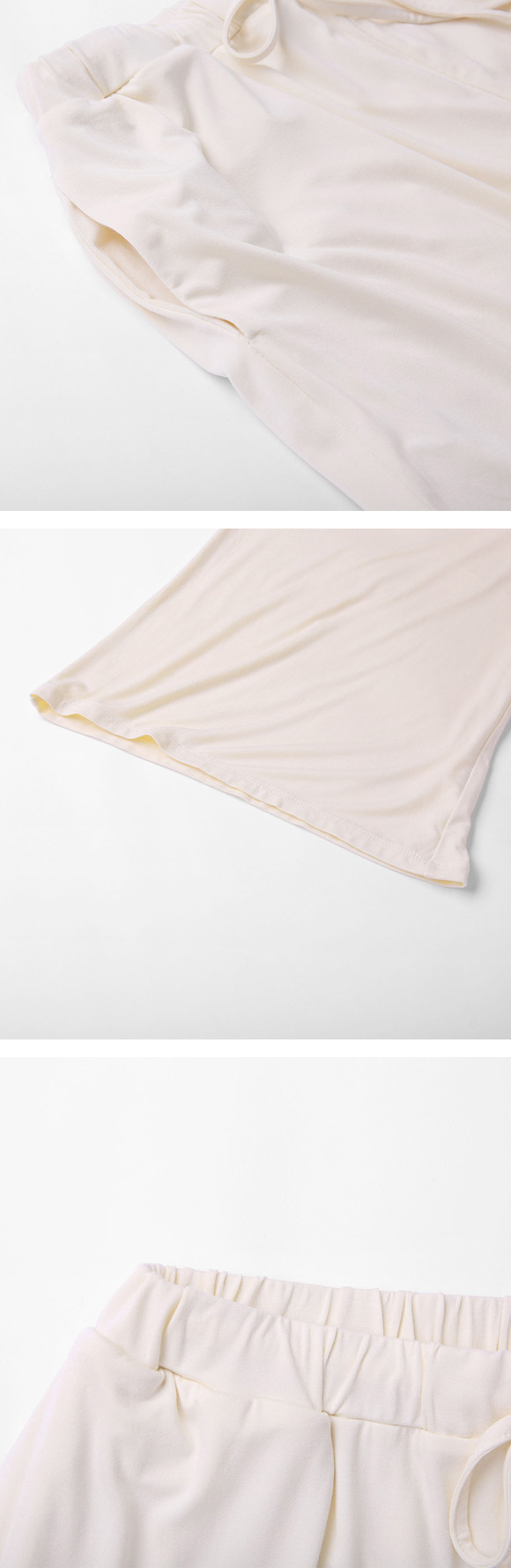 ジェラートピケ レディース 母の日 IFMC. 接触冷感 レーヨンロゴ7分丈パンツ ジェラピケ パジャマ ルームウェア gelato pique