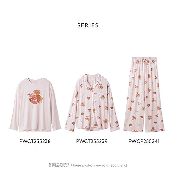 ジェラートピケ レディース フェイバリットワンポイントロンT ジェラピケ パジャマ ルームウェア gelato pique