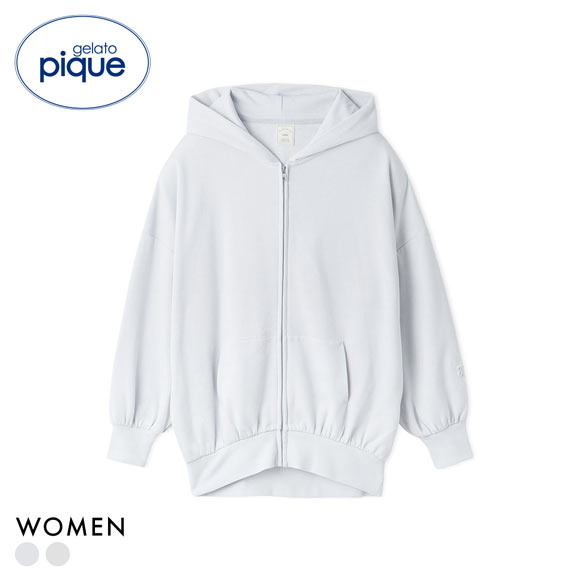 ジェラートピケ レディース 裏毛パーカ ジェラピケ パジャマ ルーム