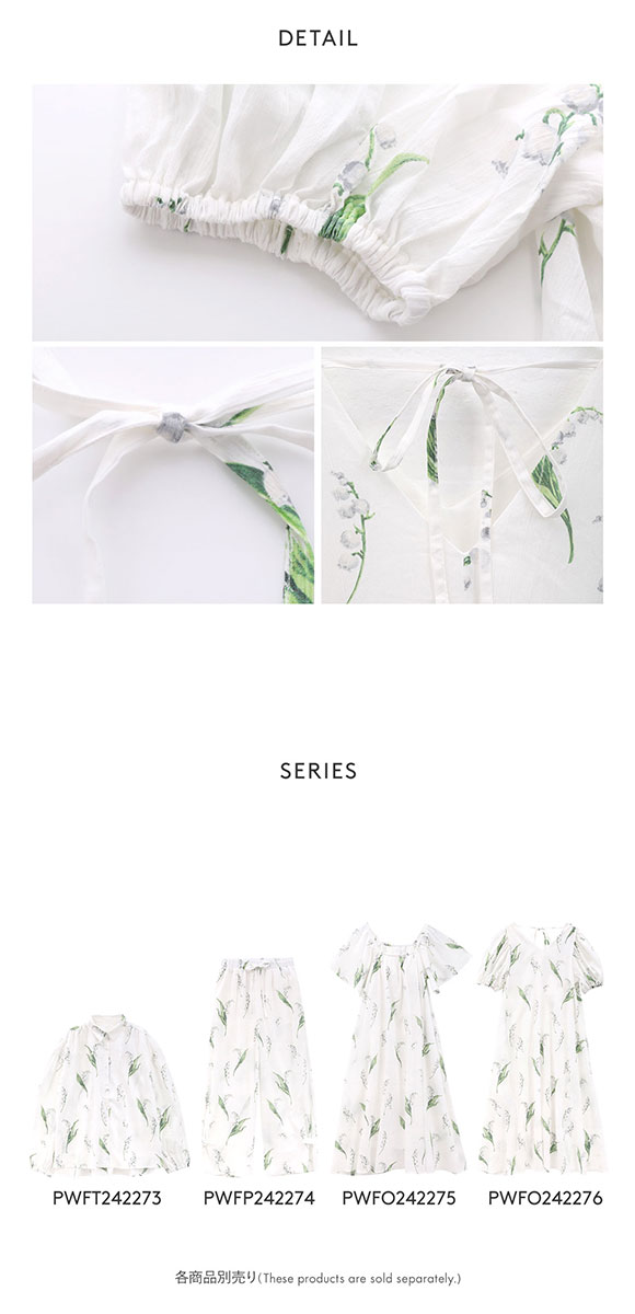 ジェラートピケ gelato pique レディース コットンパフスリーブワンピース ジェラピケ パジャマ ルームウェア