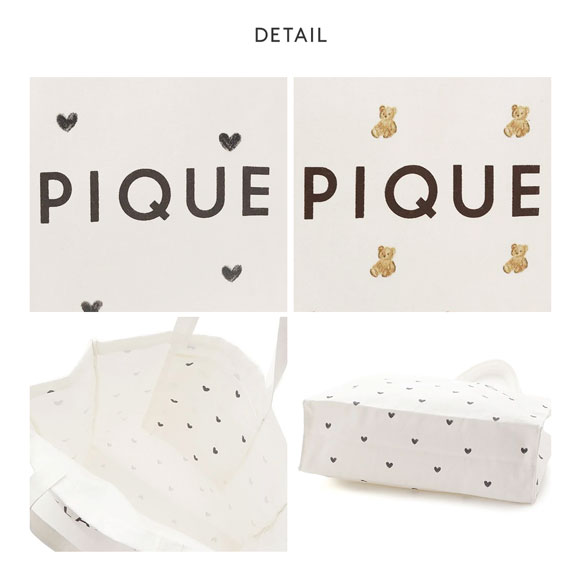 ジェラートピケ 総柄ホビートート ジェラピケ gelato pique