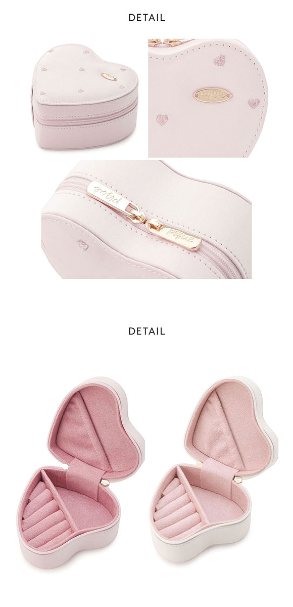 ジェラートピケ ハート型アクセサリーポーチ ジェラピケ gelato pique