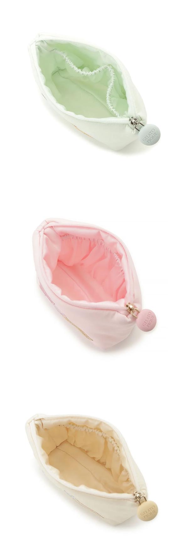 ジェラートピケ アイスモチーフミニポーチ ジェラピケ gelato pique