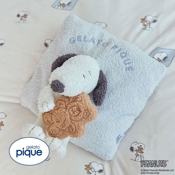 ジェラートピケ ピーナッツ SNOOPY×BEAR ティッシュケース ジェラピケ PEANUTS gelato pique