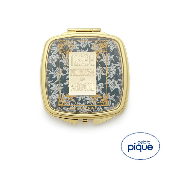 ジェラートピケ MUCHA トリポリの姫君イルゼコンパクトミラー