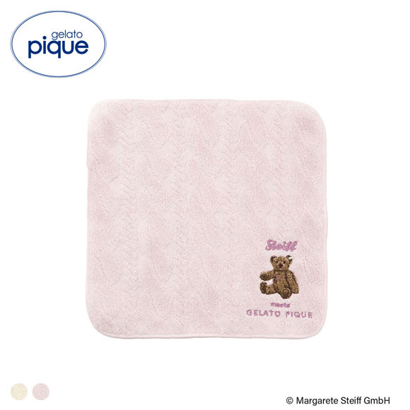 ジェラートピケ シュタイフ ハンドタオル ジェラピケ gelato pique Steiff