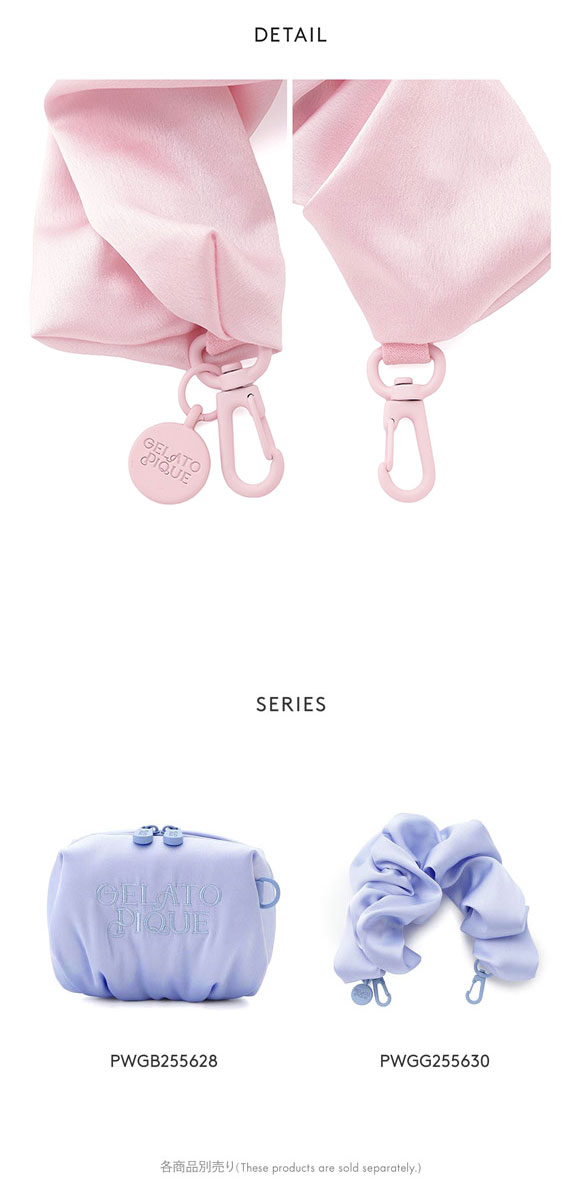 ジェラートピケ サテンギャザーハンドルストラップ ジェラピケ gelato pique