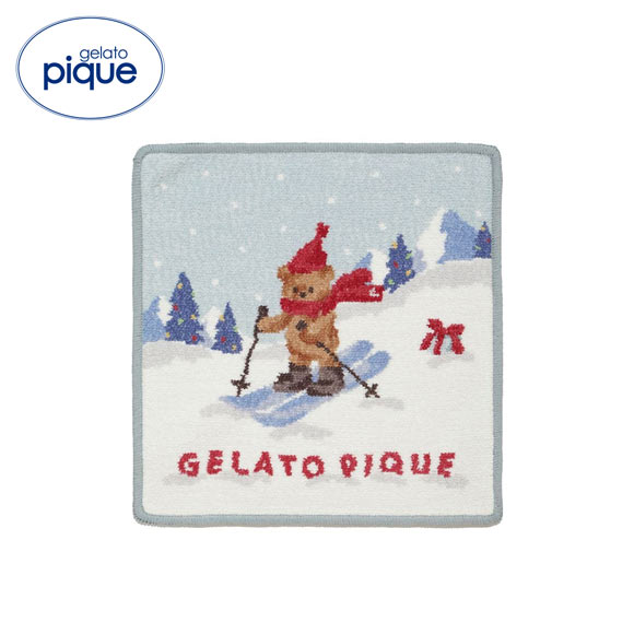 ジェラートピケ HOLIDAY シェニール織ハンドタオル ジェラピケ gelato pique