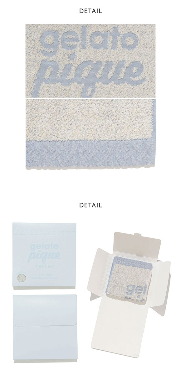 ジェラートピケ Valentine ボックス付きクッキーサンドハンドタオル ジェラピケ gelato pique バレンタイン