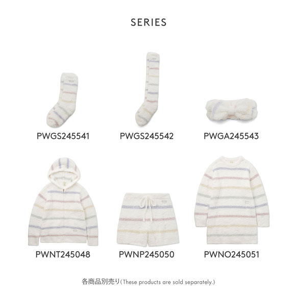 ジェラートピケ レディース ジェラートカラフルボーダーソックス ジェラピケ gelato pique