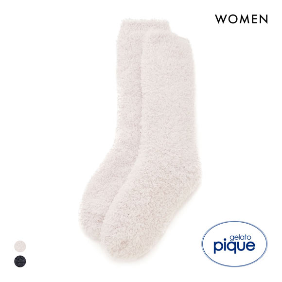 ジェラピケパジャマ.靴下 ジェラートピケ レディース ベーシックジェラートソックス