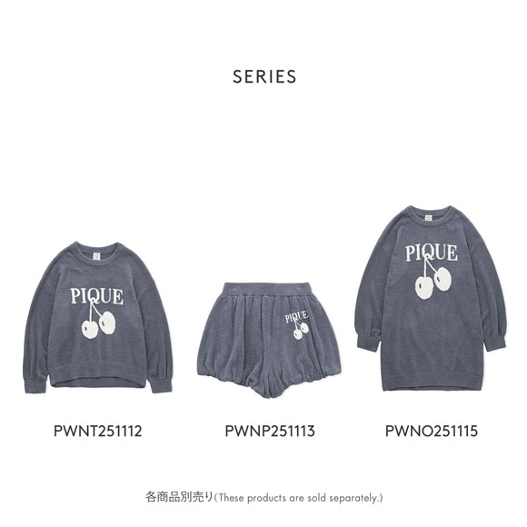 ジェラートピケ レディース エアモコチェリージャガードバルーン