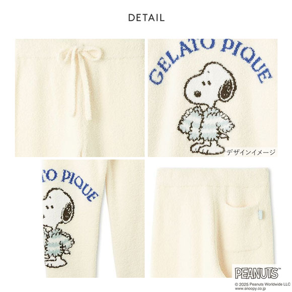ジェラピケ　スヌーピー ルームウェア ワンサイズ　ジェラートピケ gelato pique （ジェラート ピケ）」井桁弘恵が着る【PEANUTS meets