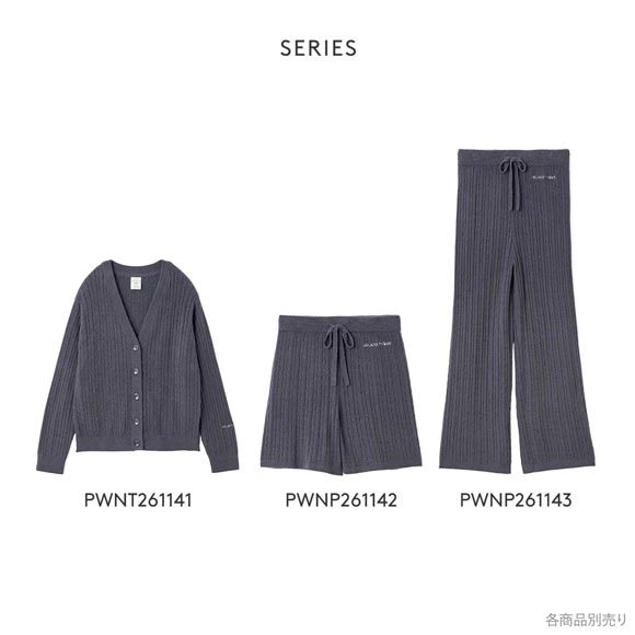 ジェラートピケ レディース スムーズィーliteアランハーフパンツ ジェラピケ パジャマ ルームウェア gelato pique