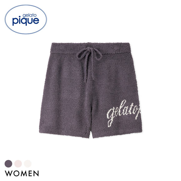 ジェラートピケ レディース ベビモコキャットジャガードショートパンツ ジェラピケ パジャマ ルームウェア gelato pique