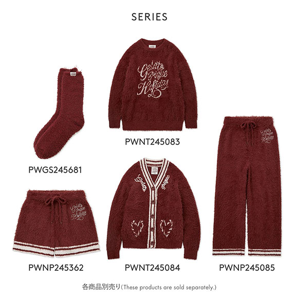 ジェラートピケ レディース HOLIDAY フェザープルオーバー ジェラピケ パジャマ ルームウェア gelato pique