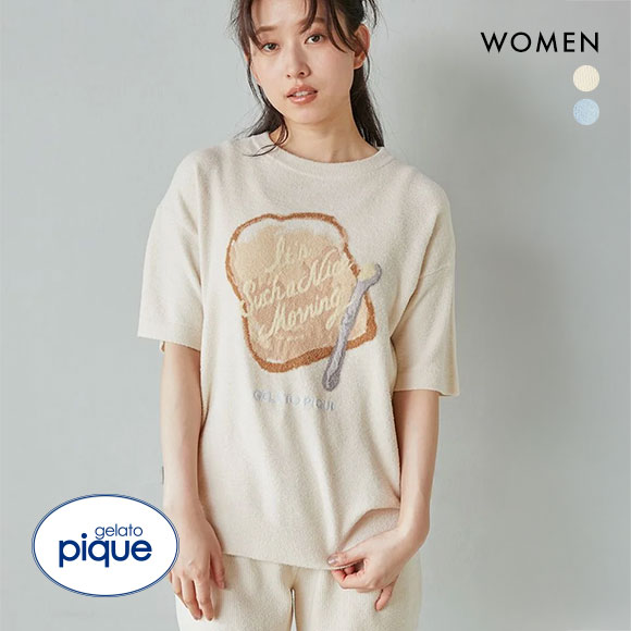 ジェラートピケ レディース モーニングジャガードプルオーバー