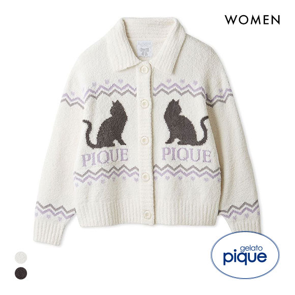 【新品タグ付】gelato pique ジェラートピケ ミッフィー カーディガン ユニセックス ミッフィー ブルーナ ディックブルーナ ジャガード