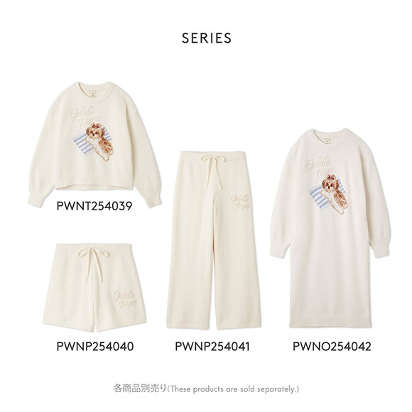 ジェラートピケ レディース シーズージャガードプルオーバー ジェラピケ パジャマ ルームウェア gelato pique