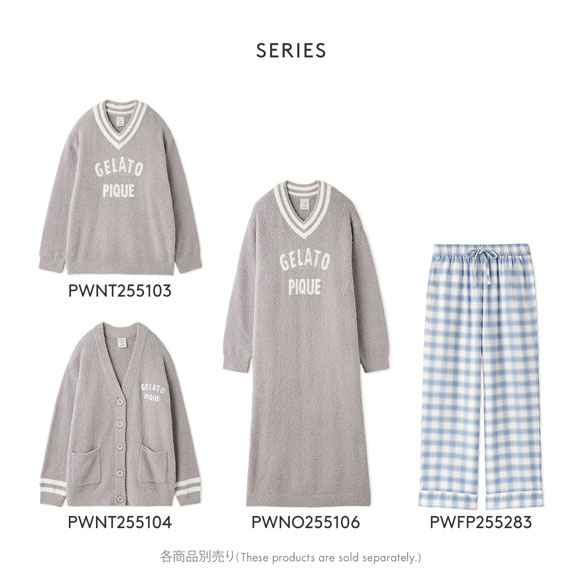 ジェラートピケ レディース べビモコプレッピーカーディガン