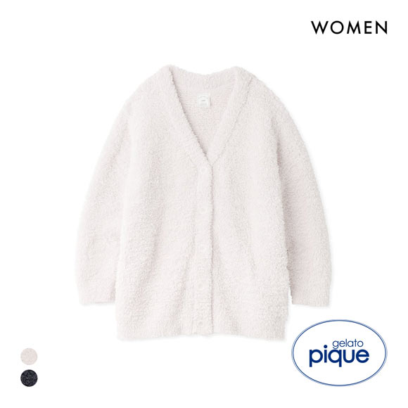 ジェラートピケ レディース ベーシックジェラートカーディガン ジェラピケ パジャマ ルームウェア gelato pique