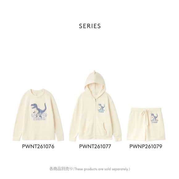 ジェラートピケ レディース エアリーモコダイナソーなりきりパーカ ジェラピケ パジャマ ルームウェア gelato pique