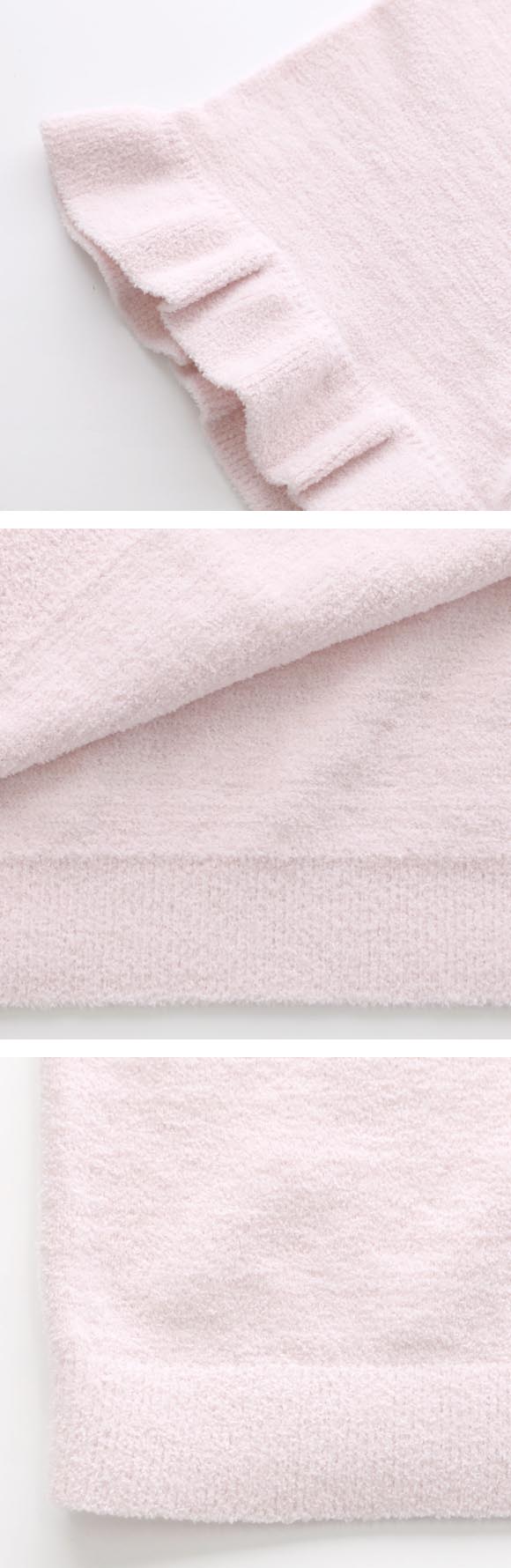 ジェラートピケ レディース エアリーモコラビットジャガードプルオーバー ジェラピケ パジャマ ルームウェア gelato pique