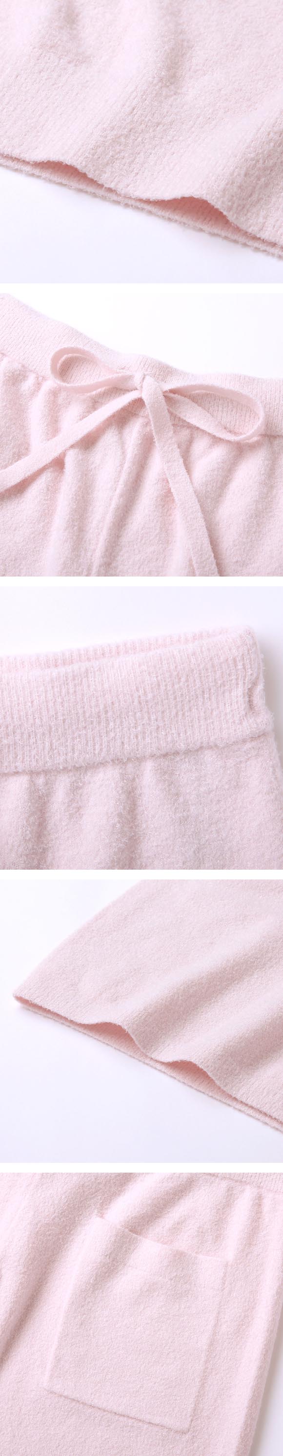 ジェラートピケ レディース スムーズィーロゴジャガードプルオーバー＆ショートパンツセット 上下セット ジェラピケ gelato pique