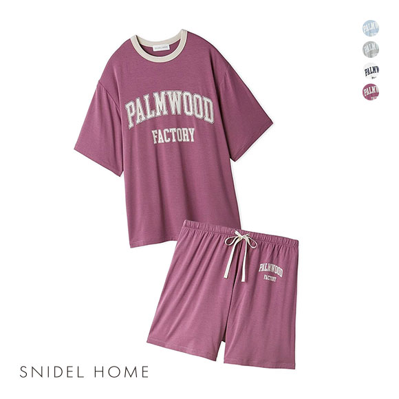 スナイデルホーム オーバーサイズ カット セットアップ ルームウェア パジャマ SNIDEL HOME