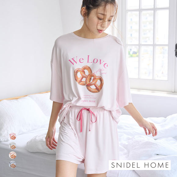 スナイデルホーム 接触冷感 オーバーサイズカットセットアップ SNIDEL HOME