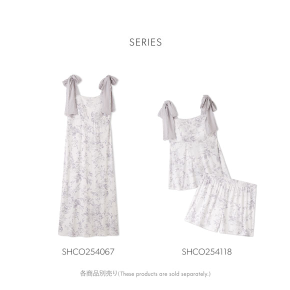 スナイデルホーム ショルダーリボンカットセットアップ 上下