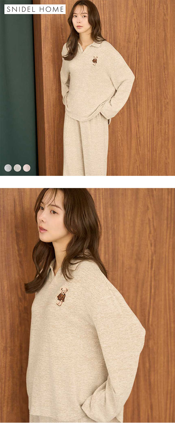 スナイデルホーム Bearポロセットアップ SNIDEL HOME