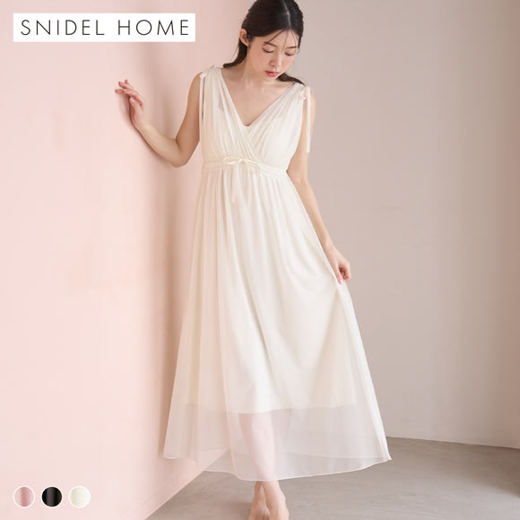 スナイデルホーム ルームウェア 新品タグ付 定価¥15,070 オフホワイト SNIDEL HOME パジャマ ルームウェア 「SNIDEL × 新木優子」スウェット
