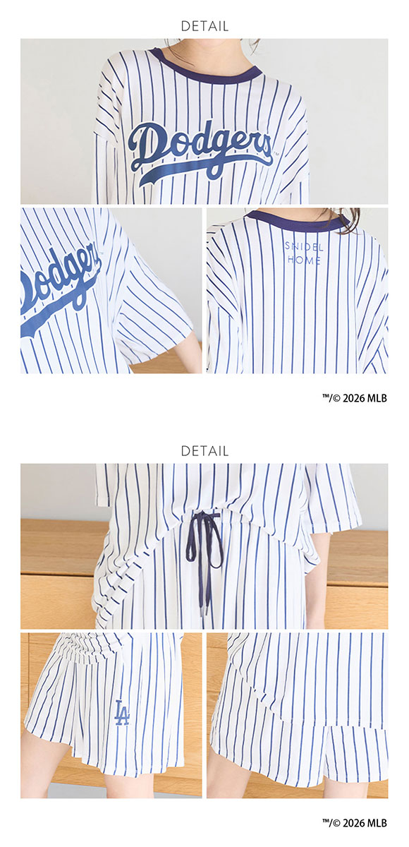 スナイデルホーム MLB Tシャツセットアップ パジャマ ルームウェア SNIDEL HOME