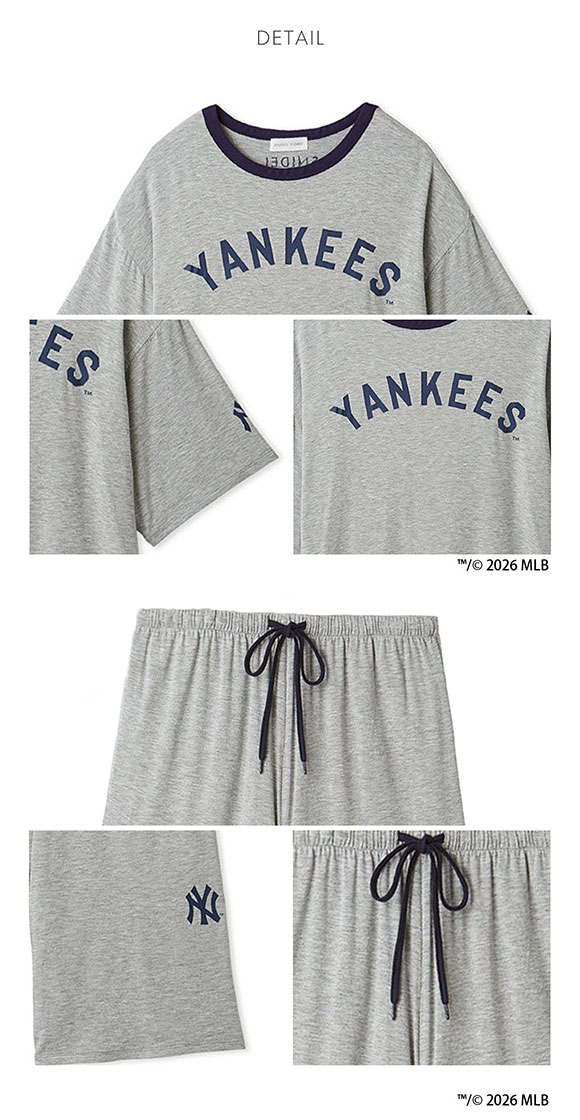 スナイデルホーム MLB メンズ Tシャツセットアップ パジャマ ルームウェア SNIDEL HOME