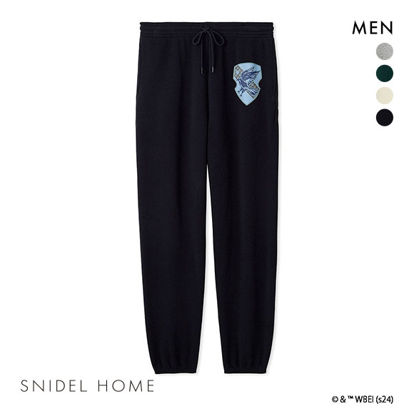 スナイデルホーム メンズ ハリー・ポッター スウェットロングパンツ パジャマ ルームウェア SNIDEL HOME