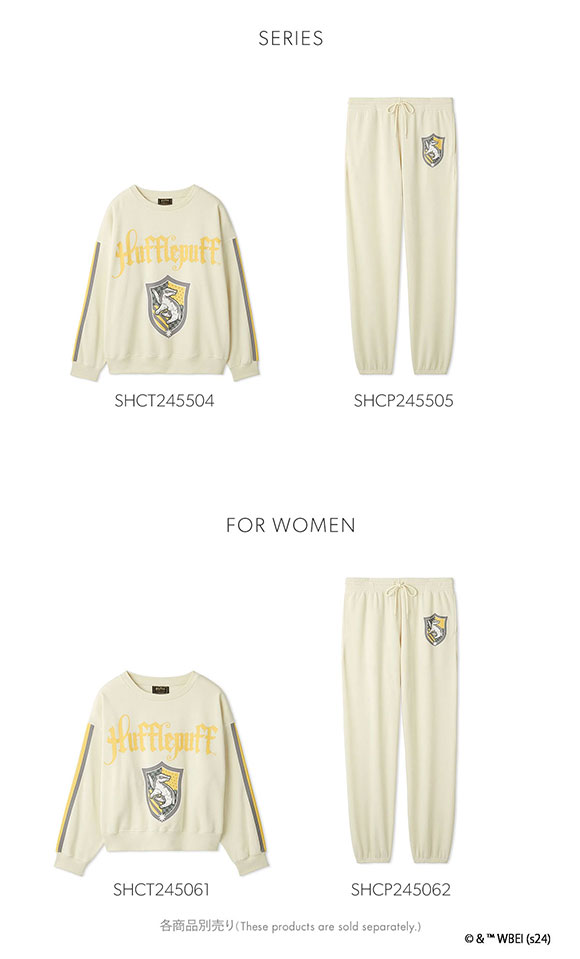 スナイデルホーム メンズ ハリー・ポッター スウェットロングパンツ パジャマ ルームウェア SNIDEL HOME