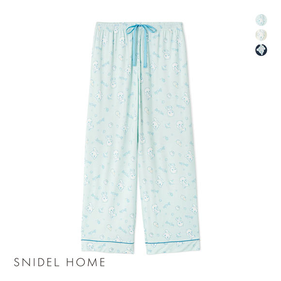 スナイデルホーム icy baby 接触冷感 総柄ロングパンツ パジャマ ルームウェア SNIDEL HOME