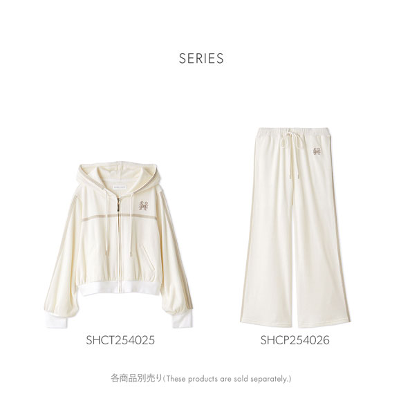 スナイデルホーム デザインカットロングパンツ SNIDEL HOME