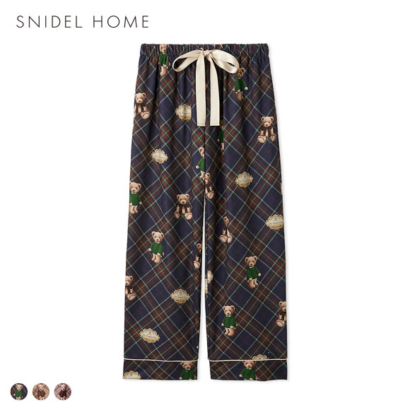 スナイデルホーム Bearロングパンツ SNIDEL HOME